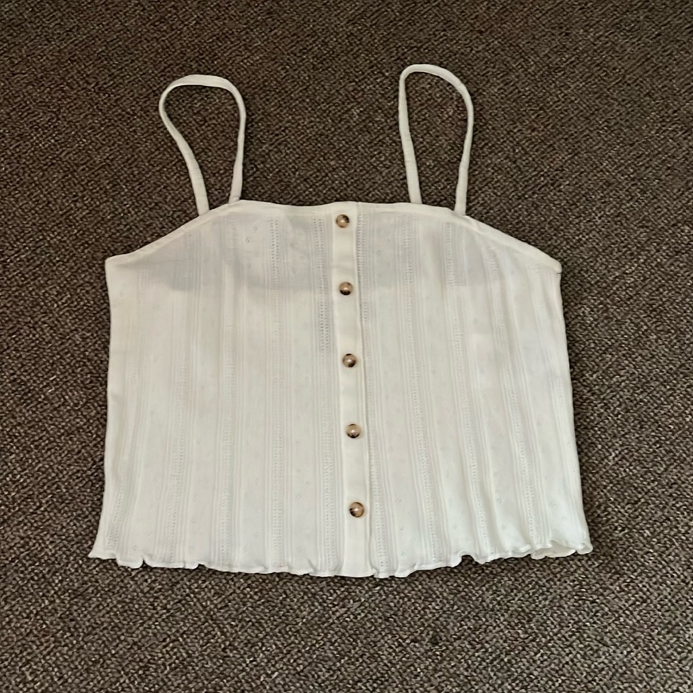Volcom cropped tank top